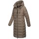 Navahoo Mondmaedchen Damen Winter Steppmantel Stone Brown Größe L - Gr. 40