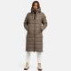 Navahoo Mondmaedchen Damen Winter Steppmantel Stone Brown Größe XXL - Gr. 44