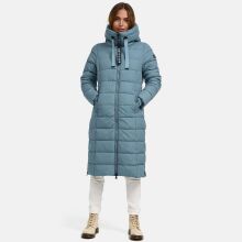 Navahoo Mondmaedchen Damen Winter Steppmantel Powder Blue Größe XS - Gr. 34
