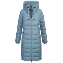 Navahoo Mondmaedchen Damen Winter Steppmantel Powder Blue Größe S - Gr. 36