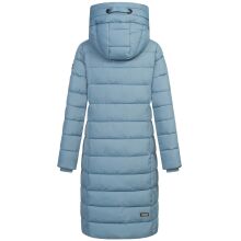Navahoo Mondmaedchen Damen Winter Steppmantel Powder Blue Größe S - Gr. 36