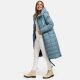 Navahoo Mondmaedchen Damen Winter Steppmantel Powder Blue Größe S - Gr. 36
