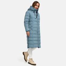 Navahoo Mondmaedchen Damen Winter Steppmantel Powder Blue Größe M - Gr. 38
