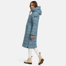 Navahoo Mondmaedchen Damen Winter Steppmantel Powder Blue Größe L - Gr. 40