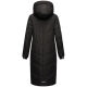 Marikoo Nadaree lange Damen Winter Steppjacke Schwarz Größe XXXL - Gr. 46