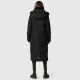 Marikoo Nadaree lange Damen Winter Steppjacke Schwarz Größe XXXXL - Gr. 48