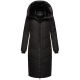 Marikoo Nadaree lange Damen Winter Steppjacke Schwarz Größe XXXXL - Gr. 48