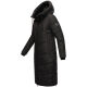Marikoo Nadaree lange Damen Winter Steppjacke Schwarz Größe XXXXL - Gr. 48