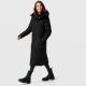 Marikoo Nadaree lange Damen Winter Steppjacke Schwarz Größe XXXXXL - Gr. 50