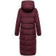 Marikoo Nadeshikoo Damen lange Winter Steppjacke Wine Größe M - Gr. 38
