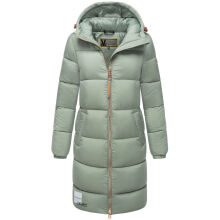 Marikoo Nomadiaa lange Damen Winterjacke Smokey Mint Größe XXXL - Gr. 46
