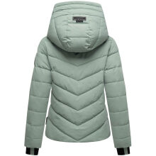 Marikoo Samuiaa Damen Herbst Winter Steppjacke Smokey Mint Größe M - Gr. 38