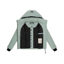 Marikoo Samuiaa Damen Herbst Winter Steppjacke Smokey Mint Größe M - Gr. 38