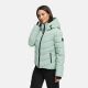 Marikoo Samuiaa Damen Herbst Winter Steppjacke Smokey Mint Größe XL - Gr. 42