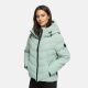 Marikoo Samuiaa Damen Herbst Winter Steppjacke Smokey Mint Größe XXL - Gr. 44