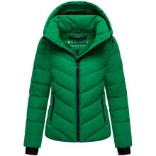 Marikoo Samuiaa Damen Herbst Winter Steppjacke Smaragd Green Größe XXL - Gr. 44