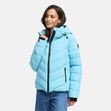 Marikoo Samuiaa Damen Herbst Winter Steppjacke Sky Blue Größe XXL - Gr. 44
