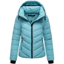 Marikoo Samuiaa Damen Herbst Winter Steppjacke Sky Blue Größe XXL - Gr. 44