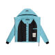 Marikoo Samuiaa Damen Herbst Winter Steppjacke Sky Blue Größe XXL - Gr. 44