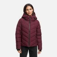 Marikoo Samuiaa Damen Herbst Winter Steppjacke Wine Größe XS - Gr. 34