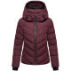 Marikoo Samuiaa Damen Herbst Winter Steppjacke Wine Größe M - Gr. 38