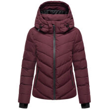 Marikoo Samuiaa Damen Herbst Winter Steppjacke Wine Größe L - Gr. 40