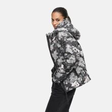 Marikoo Samuiaa Damen Herbst Winter Steppjacke Dark Flower Größe L - Gr. 40