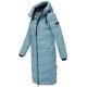Navahoo Schmatzibaer lange Damen Winter Steppjacke Powder Blue Größe L - Gr. 40