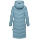 Navahoo Schmatzibaer lange Damen Winter Steppjacke Powder Blue Größe XXL - Gr. 44