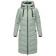 Navahoo Schmatzibaer lange Damen Winter Steppjacke Smokey Mint Größe S - Gr. 36
