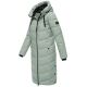 Navahoo Schmatzibaer lange Damen Winter Steppjacke Smokey Mint Größe XXXL - Gr. 46