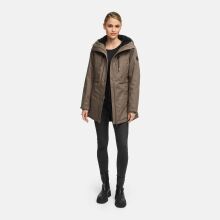 Navahoo Winterfunke Damen Winterjacke Stone Brown Größe S - Gr. 36