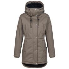 Navahoo Winterfunke Damen Winterjacke Stone Brown Größe S - Gr. 36
