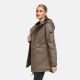 Navahoo Winterfunke Damen Winterjacke Stone Brown Größe XXL - Gr. 44