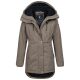 Navahoo Winterfunke Damen Winterjacke Stone Brown Größe XXL - Gr. 44
