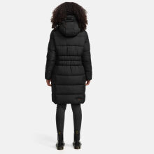 Marikoo Yuikoo lange Damen Winterjacke Schwarz-Größe XXXL - Gr. 46