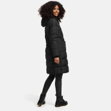 Marikoo Yuikoo lange Damen Winterjacke Schwarz-Größe XXXL - Gr. 46