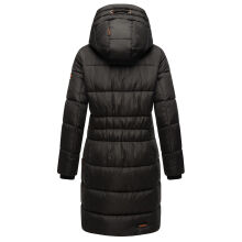 Marikoo Yuikoo lange Damen Winterjacke Schwarz-Größe XXXL - Gr. 46