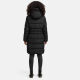 Marikoo Yuikoo lange Damen Winterjacke Schwarz-Größe XXXL - Gr. 46
