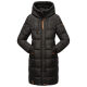 Marikoo Yuikoo lange Damen Winterjacke Schwarz-Größe XXXL - Gr. 46