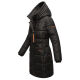 Marikoo Yuikoo lange Damen Winterjacke Schwarz-Größe XXXL - Gr. 46