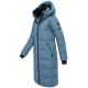 Marikoo Zuraraa lange Damen Winter Steppjacke Dusty Blue Größe XS - Gr. 34
