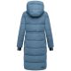 Marikoo Zuraraa lange Damen Winter Steppjacke Dusty Blue Größe XS - Gr. 34