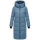 Marikoo Zuraraa lange Damen Winter Steppjacke Dusty Blue Größe M - Gr. 38