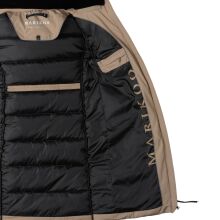Marikoo Zuraraa lange Damen Winter Steppjacke Taupe Grey Größe S - Gr. 36