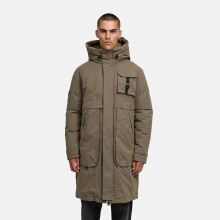 Stone Harbour Herren Winter Jacke Outdoor Parka Mantel Warm gefüttert lang Stone Brown Größe S - Gr. S