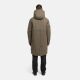 Stone Harbour Herren Winter Jacke Outdoor Parka Mantel Warm gefüttert lang Stone Brown Größe S - Gr. S