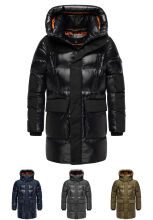 Stone Harbour Nelioon Herren Winter Steppjacke Glanz Optik