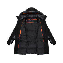 Stone Harbour Nelioon Herren Winter Steppjacke Glanz Optik Schwarz Größe XL - Gr.XL