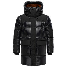 Stone Harbour Nelioon Herren Winter Steppjacke Glanz Optik Schwarz Größe XXL - Gr.2XL